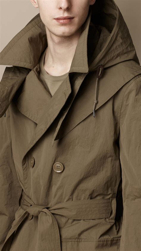 burberry trench coat with hood men|Burberry original trench coat.